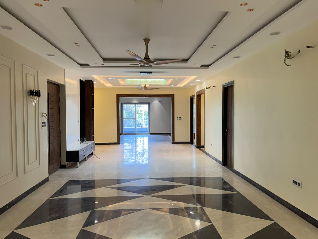 Luxury living area Italian marble Faridabad